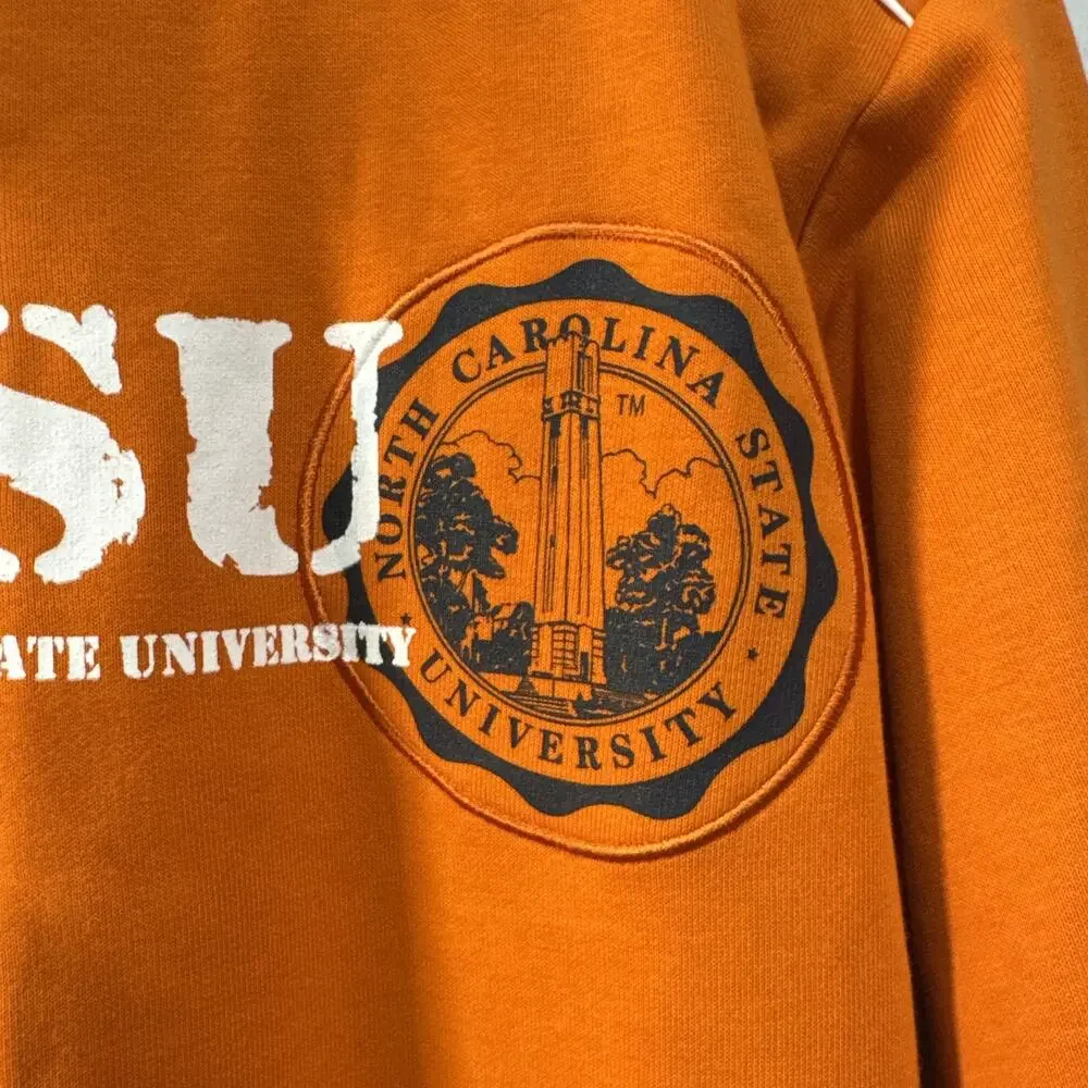 Champion Youth University of North Carolina Full Zip Jacket Orange Boys XL 13-14